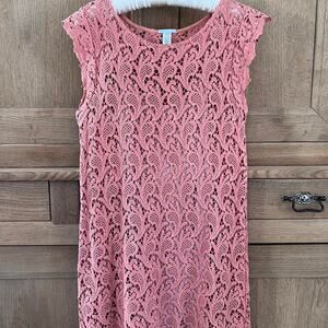 Eberjey Pink Lace Dress